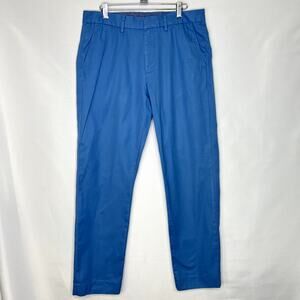 J.CREW Bowery Classic Chino Pants Light Blue 33 x 32